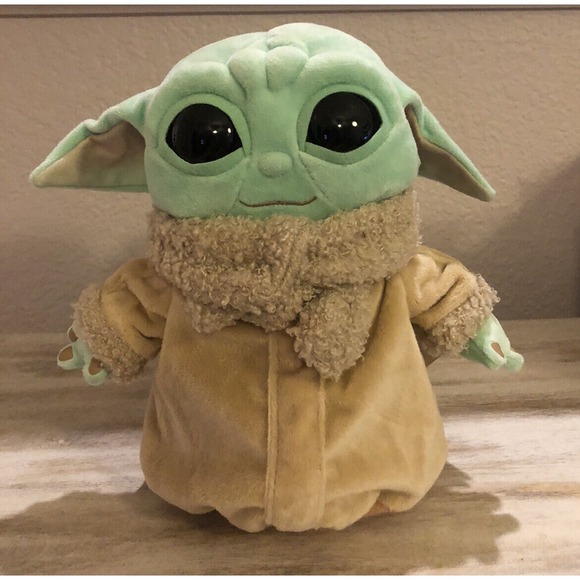 Mattel | Toys | Star Wars Mandalorian The Child Grogu Baby Yoda 1 Plush ...